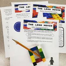 Looking For An Easy Sub Plan Or Movie Day Incentive Extend Your Students Learning With This Movie Guide For The Lego Movie Stem Lesson Sub Plan Teaching Stem