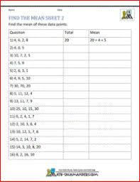 In the worksheet students will identify whether a question is statistical or not. Statistics Worksheets
