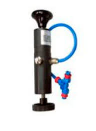 For generating pressures from 13 psi vacuum to 100 psi pressure for calibrating pressure indicating equipment. Hand Operated Calibration Pump Pgs 1v Eurotron Instruments Uk Ltd Low Pressure For Vacuum