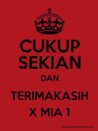 This is for you my dearest… Cukup Sekian Dan Terimakasih X Mia 1 Keep Calm And Posters Generator Maker For Free Keepcalmandposters Com