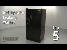 refrigerator leaking water