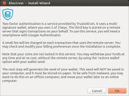 Let me say that this tutorial just demonstrates the basic concepts for getting your feet wet in the innovative blockchain technology. Two Factor Authentication Electrum 3 3 Documentation