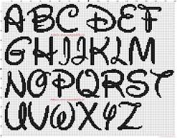 Free stitching pattern creator and generator. Cross Stitch Letters Disney Novocom Top