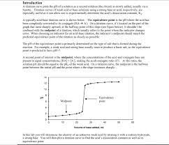 Multiply the volume of titrant used by its concentration. 4 If You Were Analyzing A Diprotic Acid H2a How Chegg Com