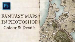 Fantasy Maps In Photoshop Part Iv Colour And Details Fantasy Map Book Icons Book Design