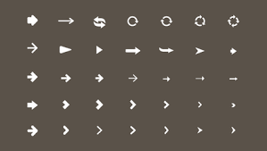 Download Free Arrow Icons Vector Illustration Ai Svg Eps