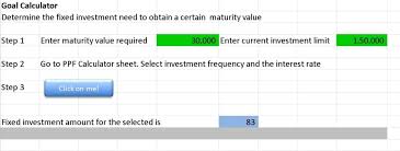 Excel Ppf Calculator And Tracker