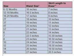 image result for girls skirt size chart baby skirt skirts