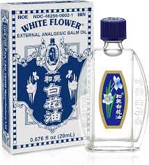 Amazon.com: White Flower Analgesic Balm Embrocation Medicated Oil (Hoe Hin  Pak Fah Yeow) (20ml/ Pack of 3) : Health & Household
