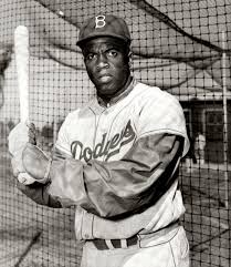 Jackie Robinson First African American To Play In The Big Leagues With White People Hero To Black Baseball Players Everywhere Jackie Robinson Dodgers Jackie