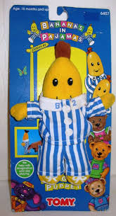 8 Bananas In Pajamas Plush Finger Puppet Banana 2 B2 New Vintage Tomy 1995 Banana In Pyjamas Finger Puppets Puppets