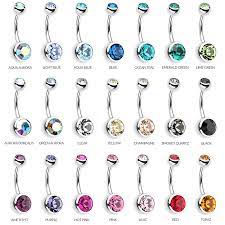 Classique Gem Bananabell Belly Bars Belly Piercing Jewelry Belly Button Piercing Jewelry Belly Piercing Ring