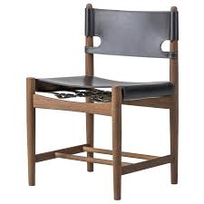 Maybe you would like to learn more about one of these? Fredericia The Spanish Dining Chair Black Leather Smoked Oak Finnish Design Shop