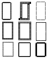 Svg Deco Frame Border Free Svg Image Icon Svg Silh