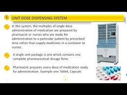 Unit Dose Dispensing System Youtube