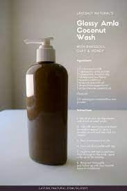 Green clay natural shampoo bar; Glossy Amla Coconut Wash With Rhassoul Clay Honey Rhassoul Clay Ayurvedic Hair Oil Natural Hair Remedies