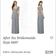 After Six Dress Style 6697 Monument Color