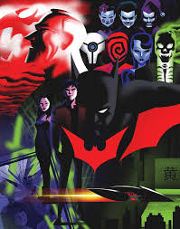 Black And Red Batman Cartoon Batman Beyond Season 1 Batman Beyond Batman Comic Art Gotham Batman