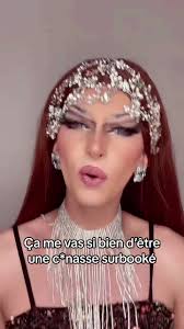 Ouais j’ai revisé toute la soirée comme la veille d’une poésie ✨ #dragqueen  #makeup #fypシ