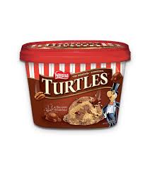 Ice cream brands ice cream flavors; Turtles Frozen Dessert Nestle Canada