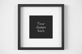 Download Square Frame Mockup Anysize Mock Up Matted Black Frame Styled Stock Artwork Background Product Frame Mockups Mockup Free Psd Free Psd Mockups Templates