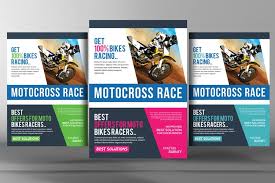 Motocross sponsor resume resume ideas. Motocross Race Flyer Template 439631 Flyers Design Bundles