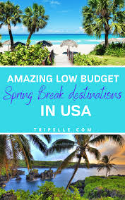 Last Minute Budget Spring Break Usa Destinations You Can Drive To In 2020 Spring Break Destinations Budget Spring Break Spring Break Vacations