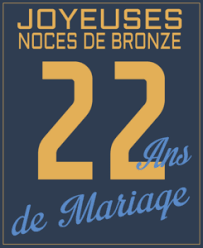 22 Ans De Mariage Noces De Bronze Symbole Idees Cadeaux Nosanneesdemariage Fr