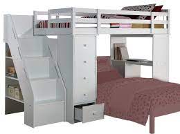 Check spelling or type a new query. Acme Freya Loft Bed With Bookcase Ladder White Transitional Loft Beds By Emma Mason Houzz