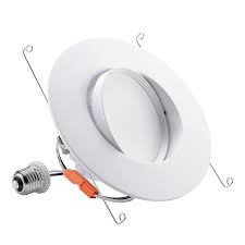 Purchase recessed lighting or pot lighting trims, housings and led retrofit fixtures for affordable in ceiling lighting solutions in commercial, retail or total recessed lighting offers you a way to convert your 6 standard housing to a 6 low voltage housing and trim in a fully dimmable retrofit kits. 10w Daylight Glow Office Dimmable Energy Star Ceiling Light Hyperikon 4 Inch Led Rotatable Gimbal Downlight Bathroom 4 Pack 4000k 65w Equivalent Kitchen Retrofit Led Recessed Fixture Electrical Tools Home Improvement Fcteutonia05 De