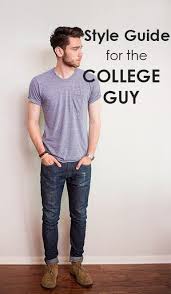 Style Guide For The College Guy Upgrade Your Look Society19 Mens College Fashion College Guys Young Mens Fashion