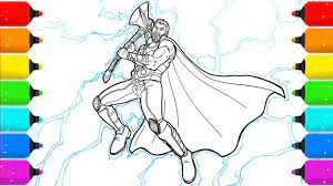 Maybe you would like to learn more about one of these? Thor Avengers Infinity War Drawing And Coloring With Markers Youtube