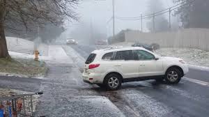 They flow until they reach another body of water. Ridiculously Icy Hill Youtube