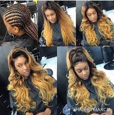 Black And Brown Ombre Sew In Pin On Vixen Sew In 360 Illusions Frontals Closures