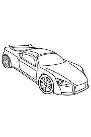Car Coloring Pages For Kids Drawings Of Car Easy Car Coloring Book For Me Kids Cars Coloring Pages Coloring Pages Shopkins Colouring Pages