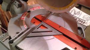 Black And Decker Firestorm Miter Saw Fs100l Miter Saw Adjustment Youtube