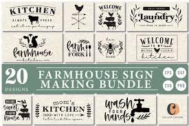 Download Ultimate Farmhouse Sign Making Svg Bundle 876697 Cut Files Design Bundles
