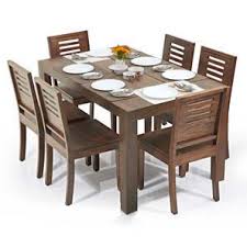 Splurge on a teak dining set to get the party started outdoors. 6 Seater Dining Table Sets Buy Six Seater Dining Table Sets Online Urban Ladder