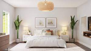 This elegant bed has thick side and foot rails finished with a diamond tufted headboard with wings. Get Inspiration From Paper Pendant Chandelier Modern Bohemian Bedroom Design By Spacejoy