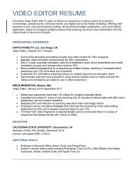 We did not find results for: Video Editor Resume Sample Writing Tips
