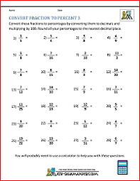 Convert Fraction To Percent