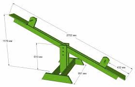 детские качели своими руками из металла чертежи и фото Shema Kacheli Balansira Detskie Kacheli Kacheli Igrovye Ploshadki
