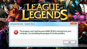 Hablar de juegos free to play y no incluir 'league of legends' sería casi delito, así que aquí lo tenéis. Como Solucionar El Error D3dx9 39 Dll Del Lol Y Otros Programas Vichaunter Org