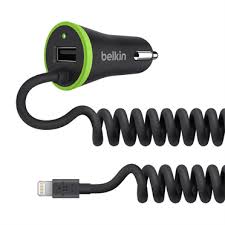 Usa A Car Charger With Lightning Cable Belkin