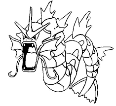 I originally drew these pokemon coloring pages back when my son was young enough to actually consider coloring them. Gyarados Pokemon Gyarados Pokemon Pokemon Coloring