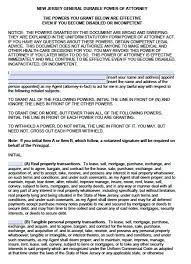 If you do not have adobe reader, please go to the following link. Free New Jersey Power Of Attorney Forms Pdf Templates