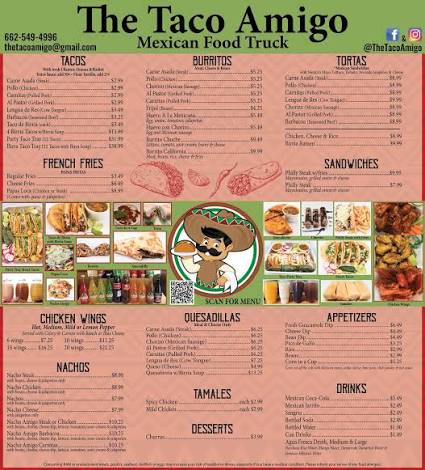 The Taco Amigo Columbus | Mexican Food Truck — Taco restaurant food truck in Columbus, Mississippi