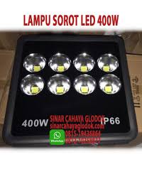 Led memang sudah terkenal sejak dahulu. Jual Lampu Sorot Floodlight 400w High Power Sinar Cahaya