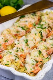 Baked Shrimp Scampi Recipe Baked Shrimp Scampi Fish Recipes Seafood Recipes