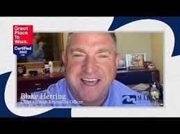 Marine Credit Union is proud to be Certified™ by Great Place to Work®. The  prestigious award is based entirely